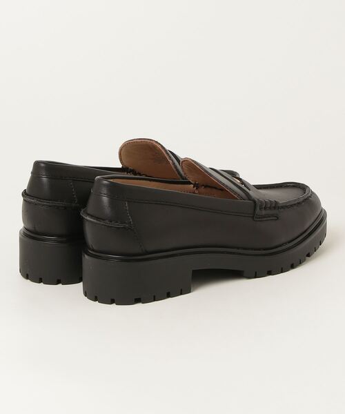 LAUREN RALPH LAUREN（ローレン ラルフ ローレン）の「ローレン ラルフ ローレン MARLI FLATS マーリー フラット  ローファー（ローファー・レディース・ブラック/タン・60/65/70/75/55）」の3枚目の写真