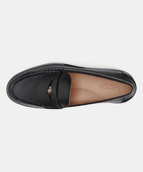 LAUREN RALPH LAUREN（ローレン ラルフ ローレン）の「ローレン ラルフ ローレン MARLI FLATS マーリー フラット  ローファー（ローファー・レディース・ブラック/タン・60/65/70/75/55）」の6枚目の写真