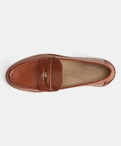 LAUREN RALPH LAUREN（ローレン ラルフ ローレン）の「ローレン ラルフ ローレン MARLI FLATS マーリー フラット  ローファー（ローファー・レディース・ブラック/タン・60/65/70/75/55）」の11枚目の写真