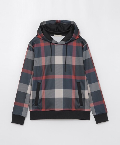 BLUE LABEL CRESTBRIDGE(ブルーレーベルクレストブリッジ)の「クレストブリッジチェックフーディー(パーカー・レディース・ブルー系その他7/グリーン系その他・1/2/3)」の8枚目の写真