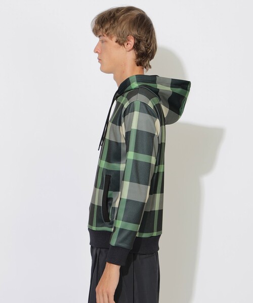 BLUE LABEL CRESTBRIDGE(ブルーレーベルクレストブリッジ)の「クレストブリッジチェックフーディー(パーカー・レディース・ブルー系その他7/グリーン系その他・1/2/3)」の12枚目の写真