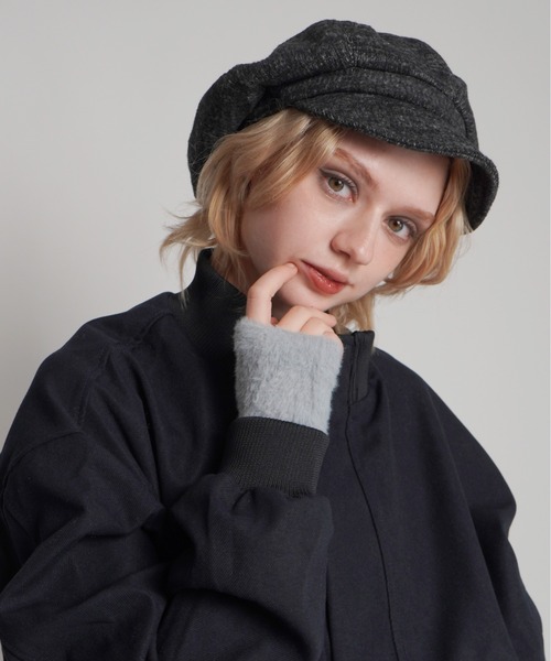 IMARI / イマリ 】 ソリッドカラー ソフト キャスケット