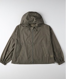 Right-on（ライトオン）の「【HONEYSUCKLE ROSE】ナイロンシアーブルゾン (シアー/ポロネック/リラックス/軽量アウター)（ナイロンジャケット）」