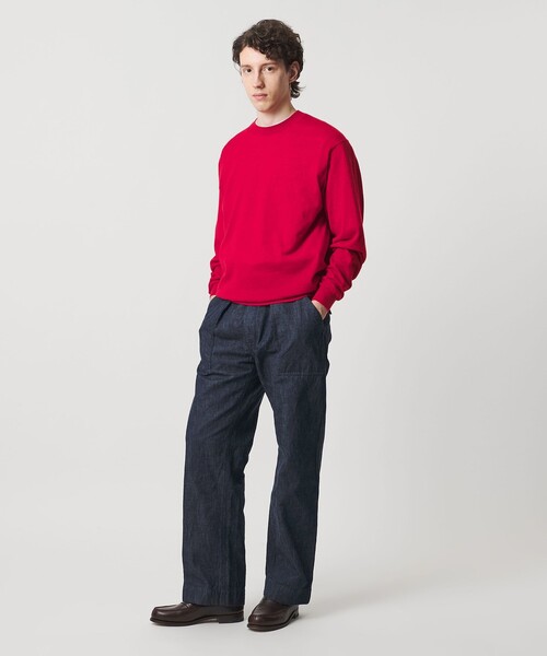 UNITED ARROWS（ユナイテッドアローズ）の「ジンバブエコットン デニム ファティーグパンツ（その他パンツ・メンズ・ネイビー・L/M/S/XL）」の12枚目の写真