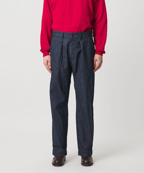 UNITED ARROWS（ユナイテッドアローズ）の「ジンバブエコットン デニム ファティーグパンツ（その他パンツ・メンズ・ネイビー・L/M/S/XL）」の13枚目の写真