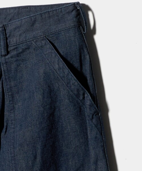 UNITED ARROWS（ユナイテッドアローズ）の「ジンバブエコットン デニム ファティーグパンツ（その他パンツ・メンズ・ネイビー・L/M/S/XL）」の2枚目の写真