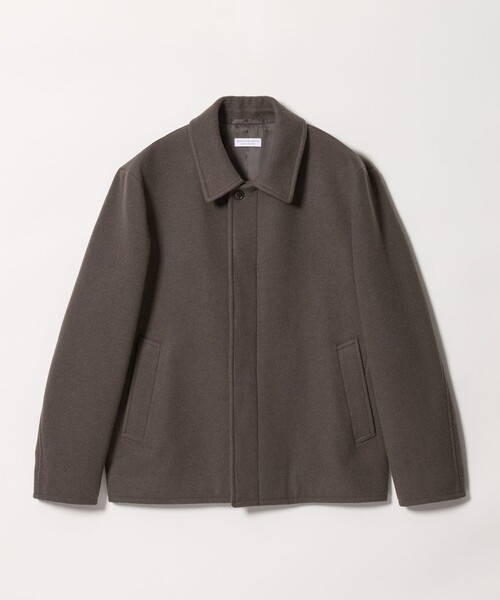 BEAUTY&YOUTH UNITED ARROWS（ビューティーアンドユースユナイテッドアローズ）の「【WEB限定 WARDROBE SMART】PE メルトン バルカラーブルゾン（ブルゾン・メンズ・ブラック/ダークブラウン・XL/L/M/S）」の15枚目の写真