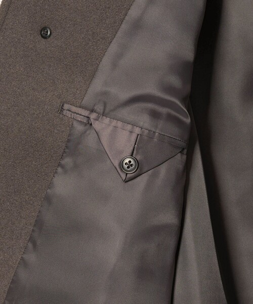 BEAUTY&YOUTH UNITED ARROWS（ビューティーアンドユースユナイテッドアローズ）の「【WEB限定 WARDROBE SMART】PE メルトン バルカラーブルゾン（ブルゾン・メンズ・ブラック/ダークブラウン・XL/L/M/S）」の20枚目の写真