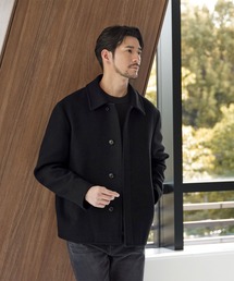 BEAUTY&YOUTH UNITED ARROWS | 【WEB限定 WARDROBE SMART】PE メルトン バルカラーブルゾン(ブルゾン)