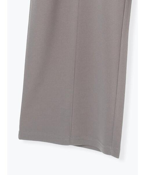 Samansa Mos2 blue（サマンサモスモスブルー）の「ストレートパンツ(セットアップ可)（その他パンツ・レディース・ブラウン/チャコールグレー/グレー/カーキ・F）」の12枚目の写真