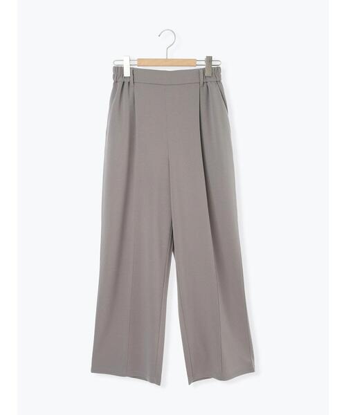 Samansa Mos2 blue（サマンサモスモスブルー）の「ストレートパンツ(セットアップ可)（その他パンツ・レディース・ブラウン/チャコールグレー/グレー/カーキ・F）」の15枚目の写真