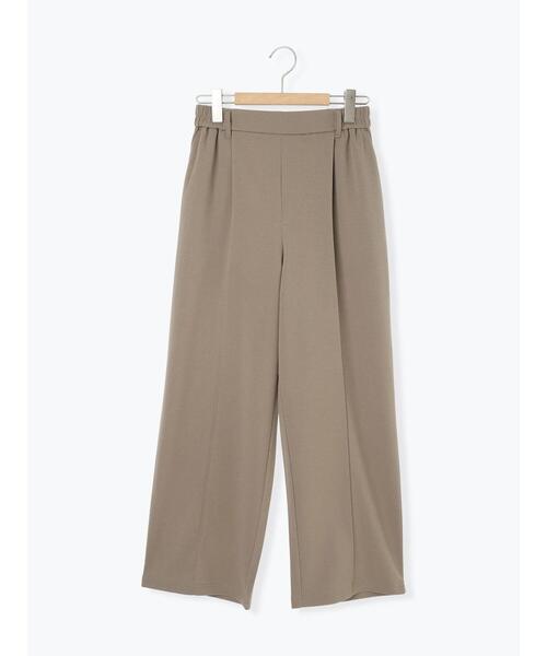 Samansa Mos2 blue（サマンサモスモスブルー）の「ストレートパンツ(セットアップ可)（その他パンツ・レディース・ブラウン/チャコールグレー/グレー/カーキ・F）」の18枚目の写真