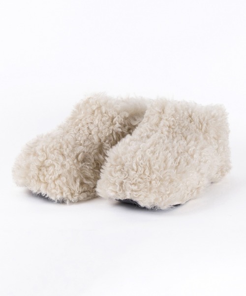 me+em select(ミームセレクト)の「【 2color 】厚底テディボアサボサンダル / platform teddy boa sabo sandals(その他シューズ・レディース・ブラック/アイボリー・36/37/38/39/40)」の15枚目の写真
