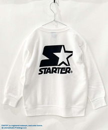 STARTER（スターター）の「キッズ STARTER スターター 裏起毛 オーバーサイズ トレーナー（スウェット）」