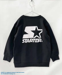 STARTER（スターター）の「キッズ STARTER スターター 裏起毛 オーバーサイズ トレーナー（スウェット）」