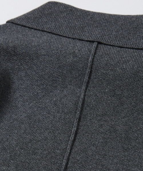 FREAK'S STORE（フリークスストア）の「ウォッシャブル スウェットライク ニット カバーオール/静電気ケア（カーディガン/ボレロ・メンズ・チャコールグレー/ブラウン/ブラック・MEDIUM/LARGE）」の18枚目の写真