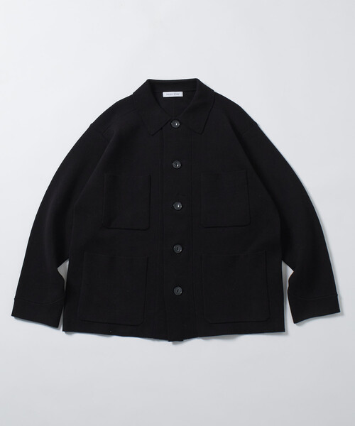 FREAK'S STORE（フリークスストア）の「ウォッシャブル スウェットライク ニット カバーオール/静電気ケア（カーディガン/ボレロ・メンズ・チャコールグレー/ブラウン/ブラック・MEDIUM/LARGE）」の17枚目の写真