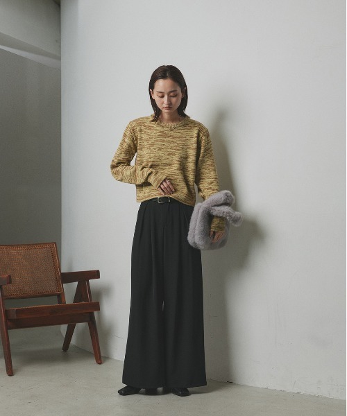 ad thie(アドティエ)の「フェイクファー ハンドバッグ(ハンドバッグ・レディース・ブラック/ライトグレー/オフホワイト/ベージュ・FREE)」の14枚目の写真