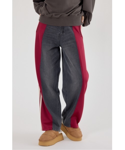 RODEO CROWNS WIDE BOWL(ロデオクラウンズワイドボウル)の「カスタムトラック デニムパンツ(デニムパンツ・レディース・ブルー系その他3/レッド系その他/グリーン系その他・SMALL/MEDIUM/LARGE)」の16枚目の写真