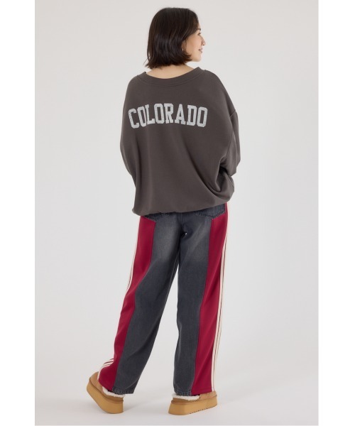 RODEO CROWNS WIDE BOWL(ロデオクラウンズワイドボウル)の「カスタムトラック デニムパンツ(デニムパンツ・レディース・ブルー系その他3/レッド系その他/グリーン系その他・SMALL/MEDIUM/LARGE)」の22枚目の写真