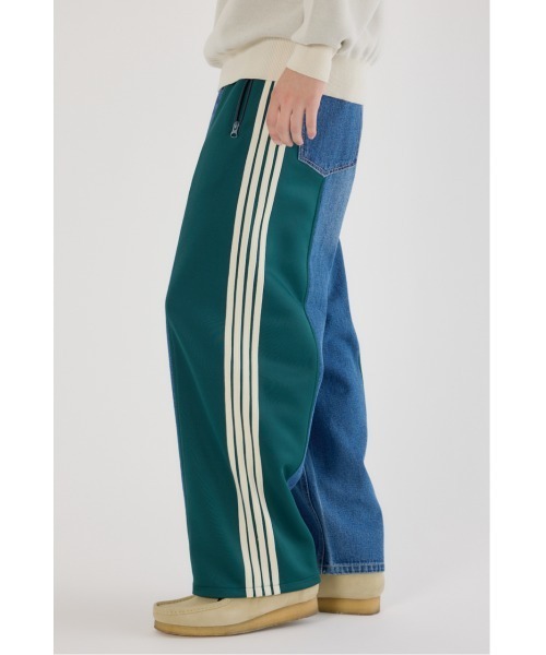 RODEO CROWNS WIDE BOWL(ロデオクラウンズワイドボウル)の「カスタムトラック デニムパンツ(デニムパンツ・レディース・ブルー系その他3/レッド系その他/グリーン系その他・SMALL/MEDIUM/LARGE)」の6枚目の写真