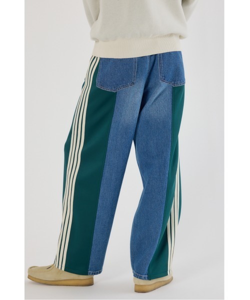 RODEO CROWNS WIDE BOWL(ロデオクラウンズワイドボウル)の「カスタムトラック デニムパンツ(デニムパンツ・レディース・ブルー系その他3/レッド系その他/グリーン系その他・SMALL/MEDIUM/LARGE)」の7枚目の写真