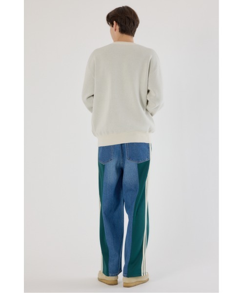 RODEO CROWNS WIDE BOWL(ロデオクラウンズワイドボウル)の「カスタムトラック デニムパンツ(デニムパンツ・レディース・ブルー系その他3/レッド系その他/グリーン系その他・SMALL/MEDIUM/LARGE)」の9枚目の写真