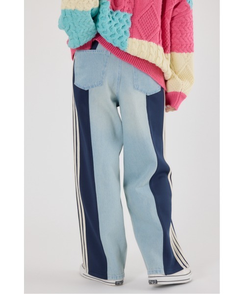 RODEO CROWNS WIDE BOWL(ロデオクラウンズワイドボウル)の「カスタムトラック デニムパンツ(デニムパンツ・レディース・ブルー系その他3/レッド系その他/グリーン系その他・SMALL/MEDIUM/LARGE)」の13枚目の写真