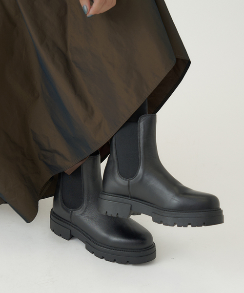 IENA（イエナ）の「《追加4》REMME/レメ CHELSEA BOOTS ブーツ ZH-1104-PR（ブーツ・レディース・ブラック・39/38/37/36）」の8枚目の写真