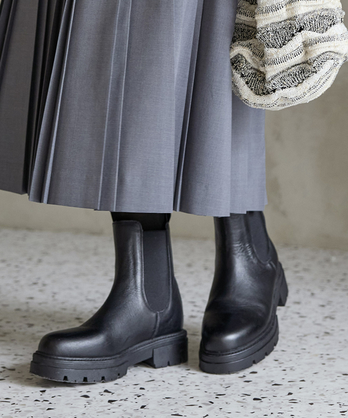 IENA（イエナ）の「《追加4》REMME/レメ CHELSEA BOOTS ブーツ ZH-1104-PR（ブーツ・レディース・ブラック・39/38/37/36）」の12枚目の写真