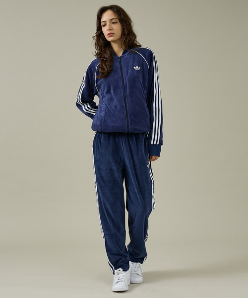 adidas(アディダス)の「【adidas / アディダス】VELOUR SST PANT / ベロア SST パンツ(その他パンツ・メンズ・ブラック/チャコールグレー/ダークネイビー・M/L)」の22枚目の写真