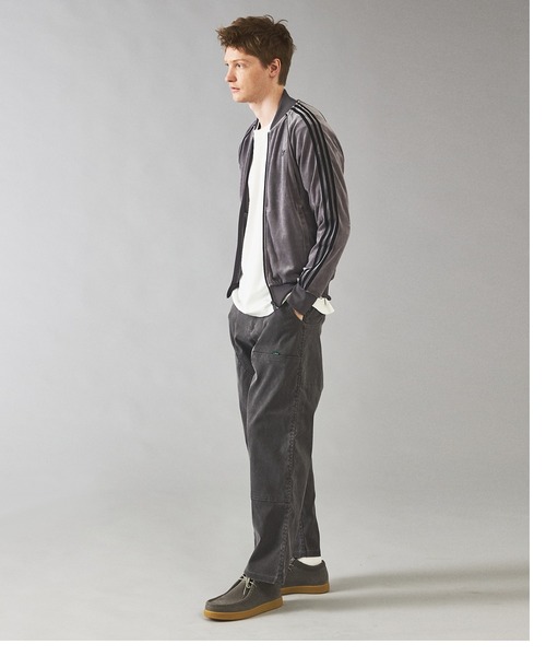 adidas(アディダス)の「【adidas / アディダス】VELOUR SST PANT / ベロア SST パンツ(その他パンツ・メンズ・ブラック/チャコールグレー/ダークネイビー・M/L)」の7枚目の写真