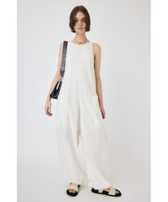 FRAMEWORK コットンリネンオールインワン FRAMeWORK（フレームワーク）の「コットンリネンオールインワン