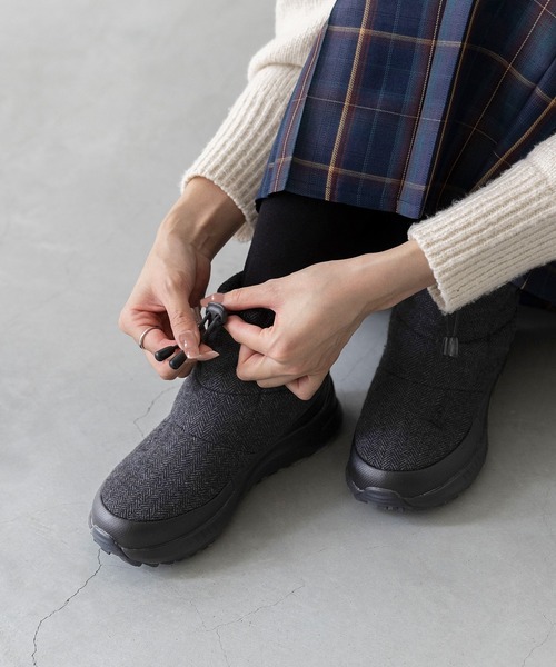 moz(モズ)の「moz モズ スノーブーツ(ブーツ・レディース・キャメル/ブラック・23.0cm/23.5cm/24.0cm/24.5cm)」の17枚目の写真