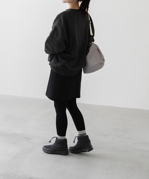 moz(モズ)の「moz モズ スノーブーツ(ブーツ・レディース・キャメル/ブラック・23.0cm/23.5cm/24.0cm/24.5cm)」の16枚目の写真