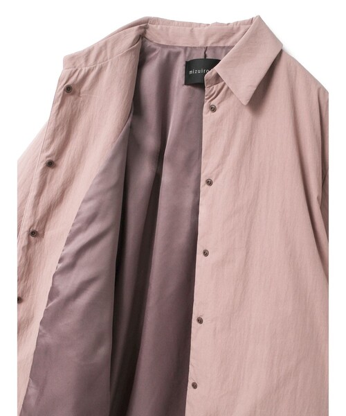 セール】mizuiro ind ワイドパディングシャツジャケット（その他