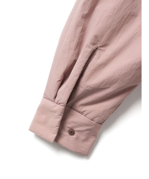 mizuiroind（ミズイロインド）の「mizuiro ind ワイドパディングシャツジャケット（その他アウター・レディース・ピンク/オフホワイト/ブラック/チャコールグレー・FREE）」の19枚目の写真