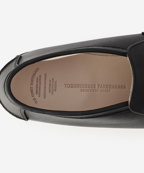 BEAUTIFUL SHOES(ビューティフルシューズ)の「BEAUTIFUL SHOES | ミッドカット ローファー WOMEN(ローファー・レディース・ブラック・23.5/24/23)」の6枚目の写真