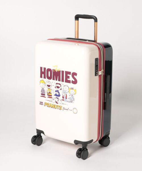 ピーナッツ/スヌーピー キャリーバッグ 35L PEANUTS（ピーナッツ）の「【PEANUTS/ピーナッツ】 スヌーピー