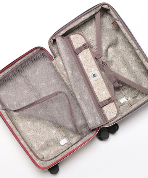 PEANUTS（ピーナッツ）の「【PEANUTS/ピーナッツ】 スヌーピー ポーチ付きキャリーケース 48L(55L)（スーツケース/キャリーバッグ・レディース・アイボリー/イエロー・FREE）」の6枚目の写真