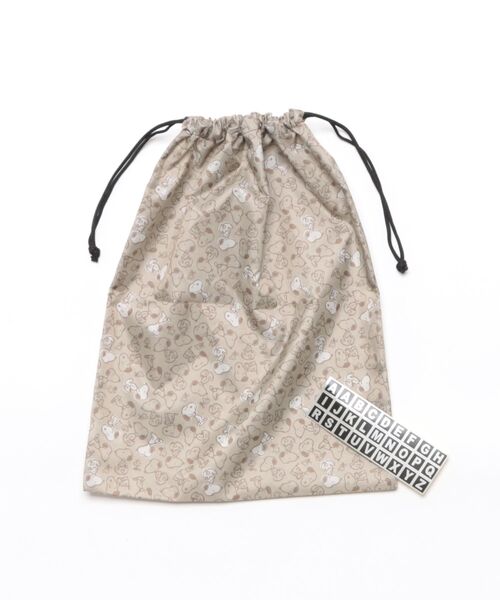 PEANUTS（ピーナッツ）の「【PEANUTS/ピーナッツ】 スヌーピー ポーチ付きキャリーケース 48L(55L)（スーツケース/キャリーバッグ・レディース・アイボリー/イエロー・FREE）」の7枚目の写真