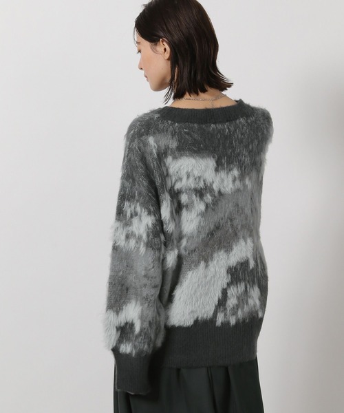 LAKOLE（ラコレ）の「ニュアンス柄ニットプルオーバー / 583730（ニット/セーター・レディース・アイボリー/カーキ/ブラック・FREE）」の19枚目の写真