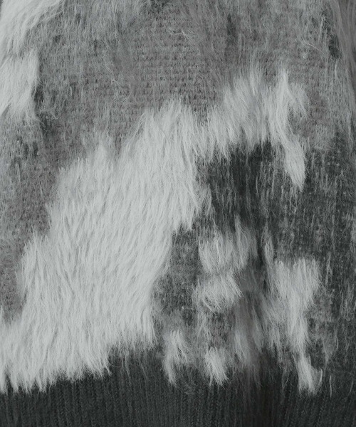 LAKOLE（ラコレ）の「ニュアンス柄ニットプルオーバー / 583730（ニット/セーター・レディース・アイボリー/カーキ/ブラック・FREE）」の11枚目の写真