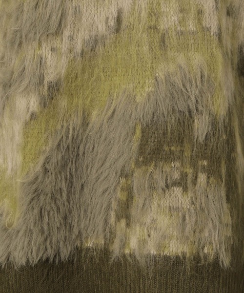 LAKOLE（ラコレ）の「ニュアンス柄ニットプルオーバー / 583730（ニット/セーター・レディース・アイボリー/カーキ/ブラック・FREE）」の13枚目の写真