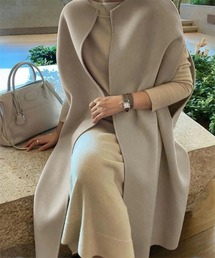 THEODORIC.dy（セオドリックディ）の「オープンマントベスト（ノーカラーコート）」