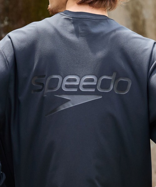 Speedo（スピード）の「SPEEDO / スピード：別注 L/S Cord T：ONLYARK-2-2518[PIE]（Tシャツ/カットソー・メンズ・ホワイト/ブラック・L/M）」の5枚目の写真