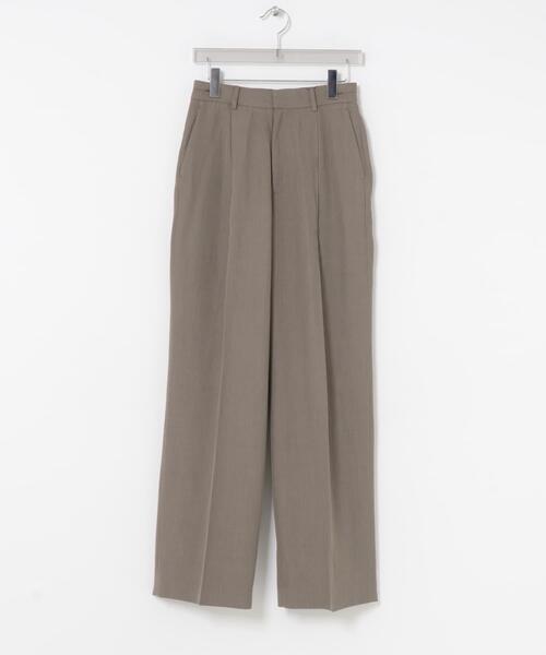 URBAN RESEARCH（アーバンリサーチ）の「new basic　WOOL TWILL SLACKS PANTS（その他パンツ・レディース・ベージュ/オフホワイト・38/36/40）」の2枚目の写真