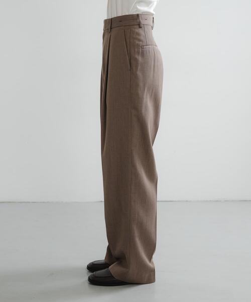 URBAN RESEARCH（アーバンリサーチ）の「new basic　WOOL TWILL SLACKS PANTS（その他パンツ・レディース・ベージュ/オフホワイト・38/36/40）」の12枚目の写真