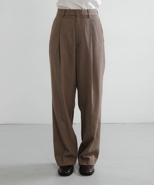 URBAN RESEARCH（アーバンリサーチ）の「new basic　WOOL TWILL SLACKS PANTS（その他パンツ・レディース・ベージュ/オフホワイト・38/36/40）」の14枚目の写真