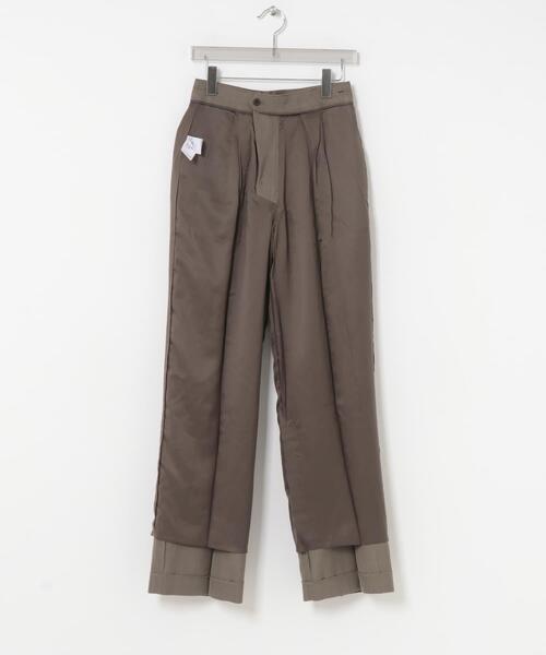 URBAN RESEARCH（アーバンリサーチ）の「new basic　WOOL TWILL SLACKS PANTS（その他パンツ・レディース・ベージュ/オフホワイト・38/36/40）」の19枚目の写真